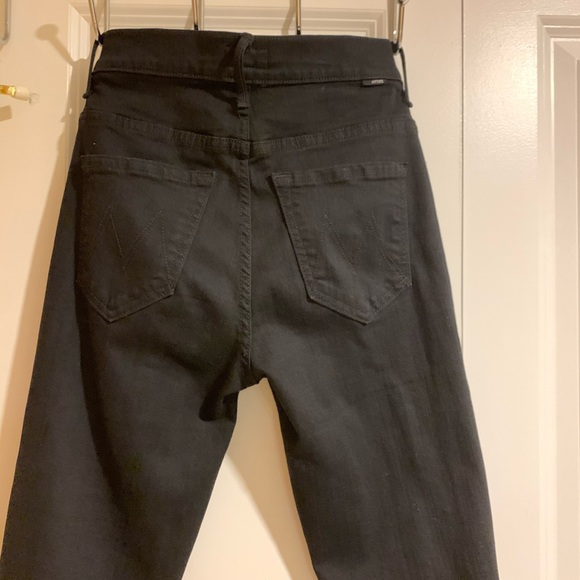 Mother insider crop step fray jeans denim - Picture 7 of 10